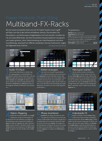 Beat Push DJing - Multiband-FX-Racks Beat Push DJing - Multiband-FX-Racks