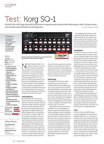 Beat Korg SQ-1 Beat Korg SQ-1