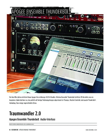 Sound & Recording Apogee Ensemble Thunderbolt - Audio-Interface Sound & Recording Apogee Ensemble Thunderbolt - Audio-Interface