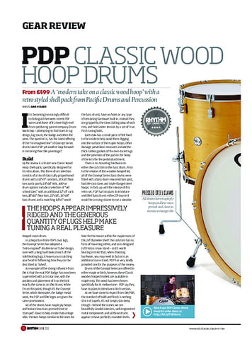 Rhythm PDP Classic Wood Hoop Drums Rhythm PDP Classic Wood Hoop Drums