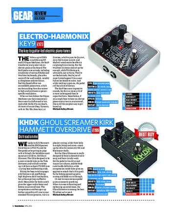 Total Guitar Electro-Harmonix Key9 Total Guitar Electro-Harmonix Key9