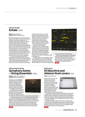Computer Music Output Audio Exhale Computer Music Output Audio Exhale