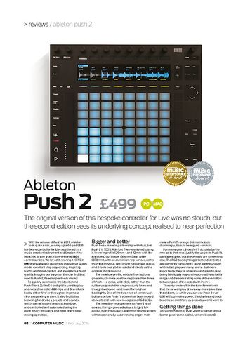 Computer Music Ableton Push 2 Computer Music Ableton Push 2