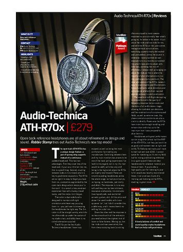 Future Music Audio-Technica ATH-R70x Future Music Audio-Technica ATH-R70x