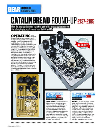 Total Guitar Catalinbread Round-Up Total Guitar Catalinbread Round-Up