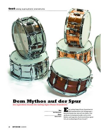 Sticks Ludwig Supra-Phonic Snaredrums Sticks Ludwig Supra-Phonic Snaredrums