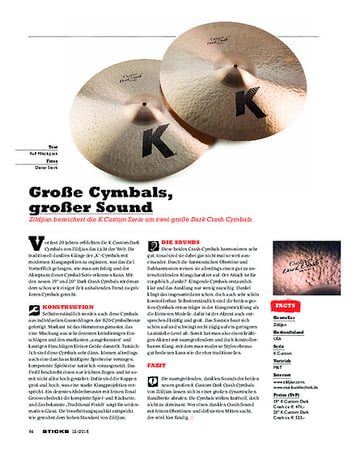 Sticks Zildjian K Custom Dark Crash Cymbals Sticks Zildjian K Custom Dark Crash Cymbals
