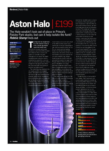 Future Music Aston Halo Future Music Aston Halo