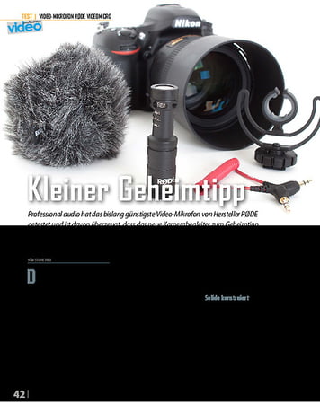 Professional Audio Rode Videomicro Professional Audio Rode Videomicro