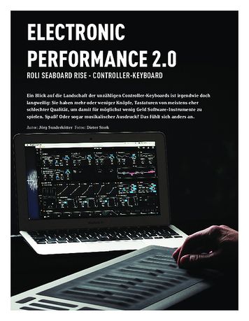Keyboards ROLI SEABOARD RISE - CONTROLLER-KEYBOARD Keyboards ROLI SEABOARD RISE - CONTROLLER-KEYBOARD