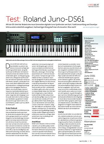 Beat Roland Juno DS61 Beat Roland Juno DS61