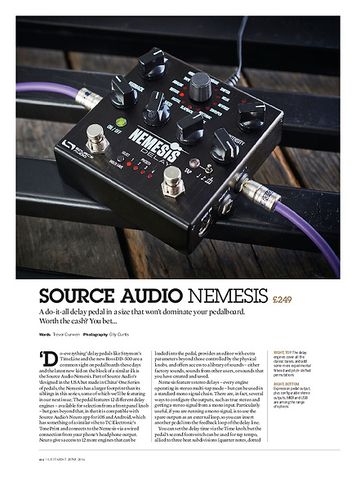 Guitarist Source Audio Nemesis Guitarist Source Audio Nemesis
