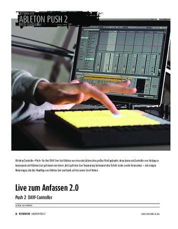Sound & Recording Ableton Push 2 - DAW-Controller Sound & Recording Ableton Push 2 - DAW-Controller