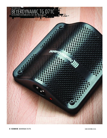 Sound & Recording Beyerdynamic TG D71c - Bassdrum-Mikrofon Sound & Recording Beyerdynamic TG D71c - Bassdrum-Mikrofon