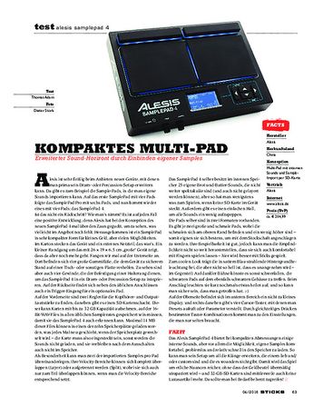 Sticks Alesis Samplepad 4 Sticks Alesis Samplepad 4