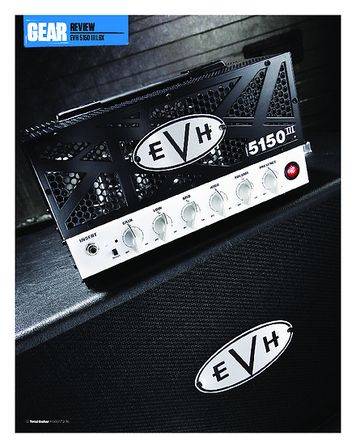 Total Guitar EVH 5150 III LBX Total Guitar EVH 5150 III LBX