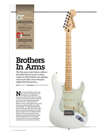 Guitarist Fender Deluxe Nashville Telecaster Guitarist Fender Deluxe Nashville Telecaster