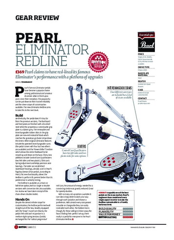 Rhythm Pearl Eliminator Redline Rhythm Pearl Eliminator Redline