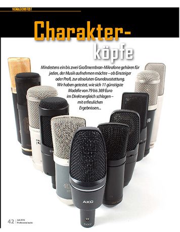 Professional Audio Günstige Großmembranmikrofone Professional Audio Günstige Großmembranmikrofone
