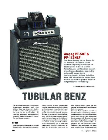 Gitarre & Bass Ampeg PF-50T & PF-112HLF Gitarre & Bass Ampeg PF-50T & PF-112HLF