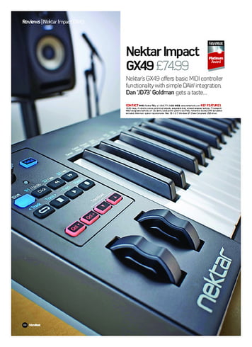 Future Music Nektar Impact GX49 Future Music Nektar Impact GX49