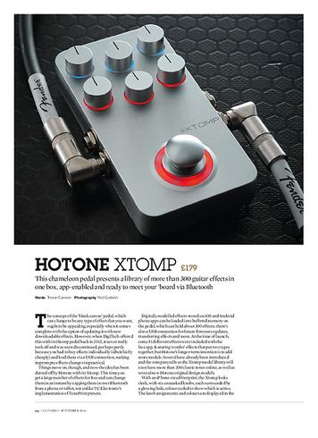 Guitarist Hotone Xtomp Guitarist Hotone Xtomp