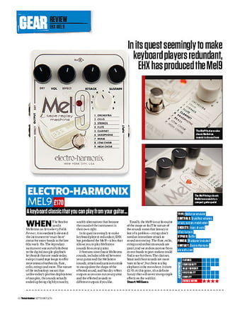 Total Guitar Electro-Harmonix Mel9 Total Guitar Electro-Harmonix Mel9