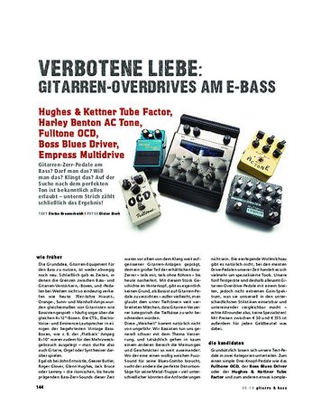 Gitarre & Bass Im Vergleich! Gitarrenzerrer am Bass Gitarre & Bass Im Vergleich! Gitarrenzerrer am Bass