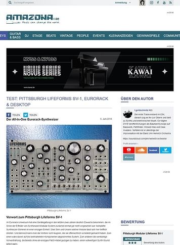 Amazona.de Pittsburgh Lifeforms SV-1 Amazona.de Pittsburgh Lifeforms SV-1