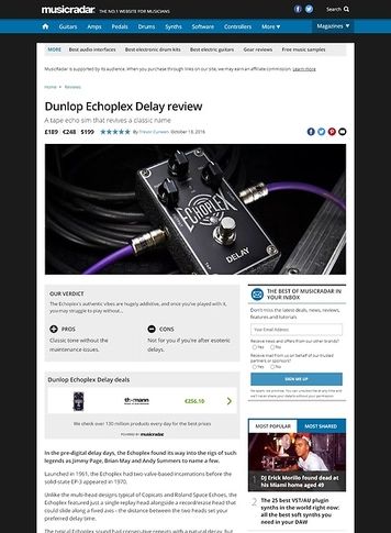 Dunlop Echoplex Delay – Thomann France