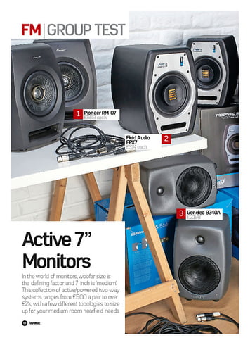 Future Music Active 7 inch Monitors Future Music Active 7 inch Monitors