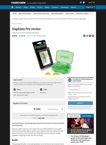 MusicRadar.com Slapklatz Pro MusicRadar.com Slapklatz Pro