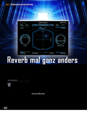 Professional Audio Zynaptiq Adaptiverb Professional Audio Zynaptiq Adaptiverb