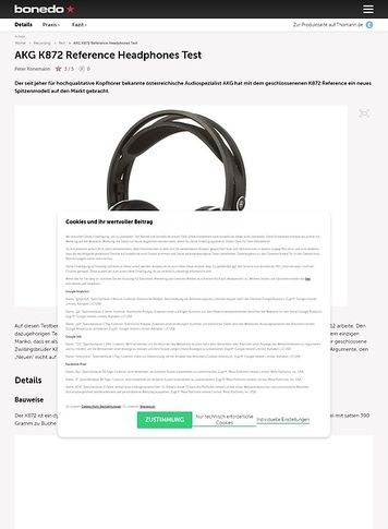 Bonedo.de AKG K872 Reference Bonedo.de AKG K872 Reference