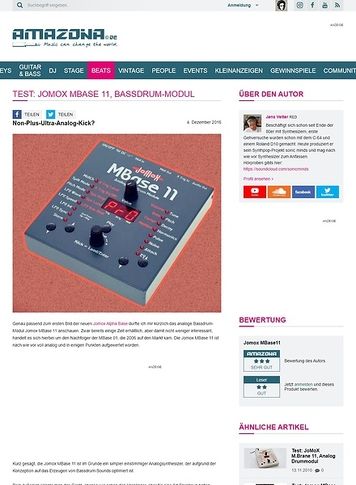 Amazona.de Jomox MBase 11 Amazona.de Jomox MBase 11