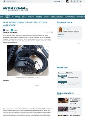 Amazona.de Beyerdynamic DT-1990 Pro Amazona.de Beyerdynamic DT-1990 Pro