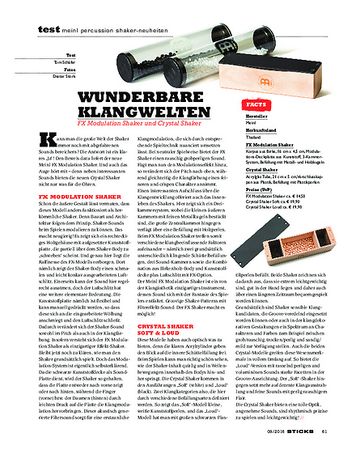 Sticks Meinl Percussion Shaker-Neuheiten Sticks Meinl Percussion Shaker-Neuheiten