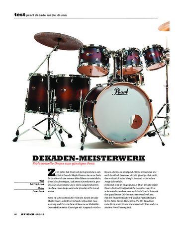 Sticks Pearl Decade Maple Drums Sticks Pearl Decade Maple Drums