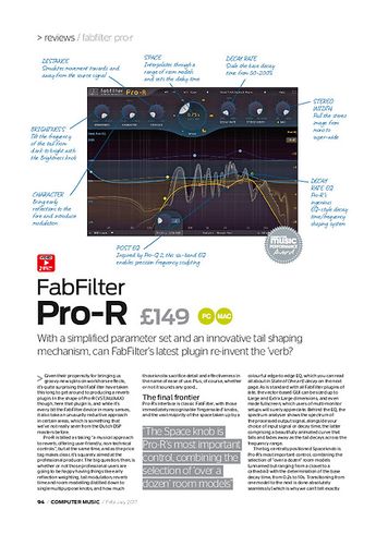 Computer Music FabFilter Pro-R Computer Music FabFilter Pro-R