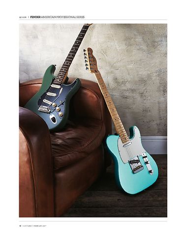 Guitarist Fender American Professional Stratocaster Guitarist Fender American Professional Stratocaster