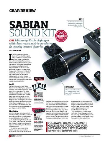 Rhythm Sabian Sound Kit Rhythm Sabian Sound Kit