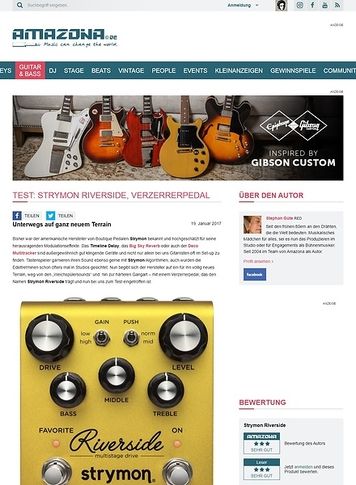 Amazona.de Strymon Riverside Amazona.de Strymon Riverside