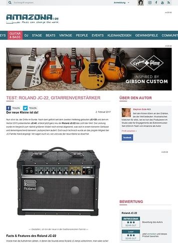 Amazona.de Roland JC-22 Amazona.de Roland JC-22
