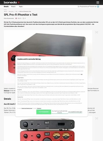 Bonedo.de SPL Pro-Fi Phonitor x Bonedo.de SPL Pro-Fi Phonitor x