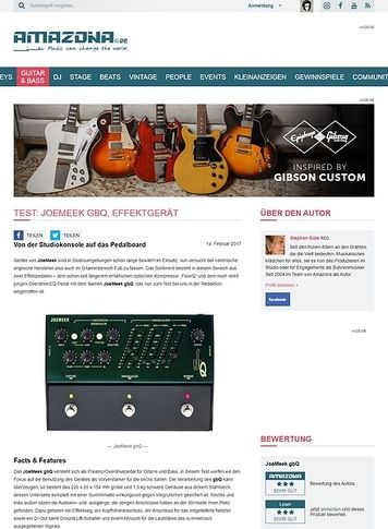 Amazona.de JoeMeek gbQ Amazona.de JoeMeek gbQ