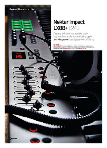 Future Music Nektar Impact LX88+ Future Music Nektar Impact LX88+