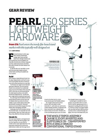 Rhythm Pearl 150 Series Lightweight Hardware Rhythm Pearl 150 Series Lightweight Hardware