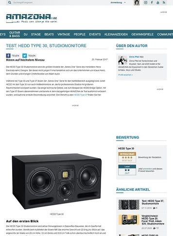Amazona.de HEDD Type 30 Amazona.de HEDD Type 30