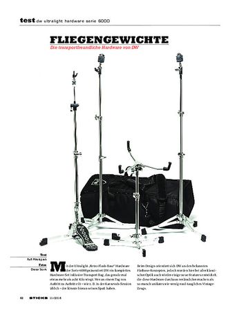 Sticks DW Ultralight Hardware Serie 6000 Sticks DW Ultralight Hardware Serie 6000