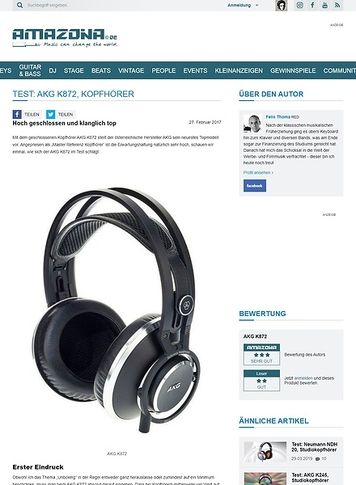 Amazona.de AKG K872 Amazona.de AKG K872
